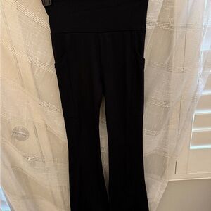 Lou & Grey Black Boot Cut Flare Pants